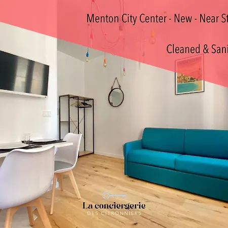 Le Massena Plein Centre, Neuf, Proche Gare Menton
